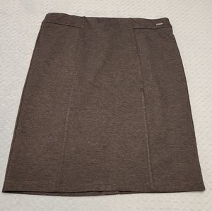 NWT-Tahari Charcoal Heather Skirt Size XL-NWT